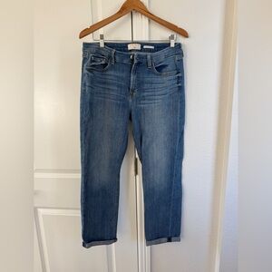 7 for all Mankind jen7 Straight crop denim size 12